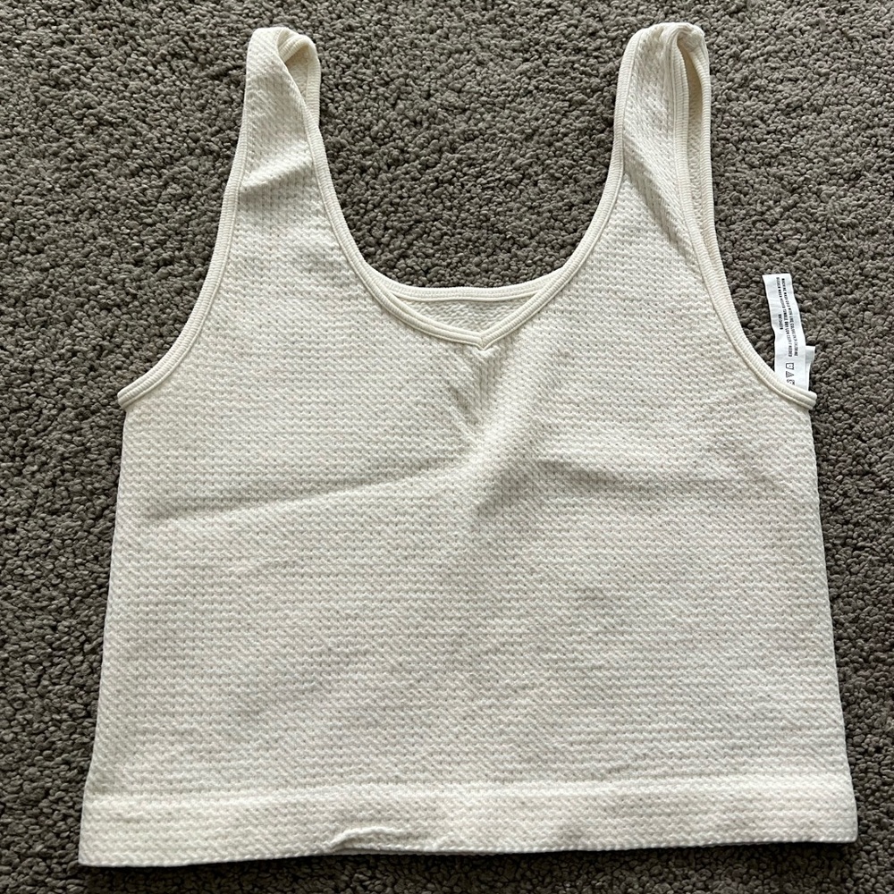 aeropostale seamless cropped tank top